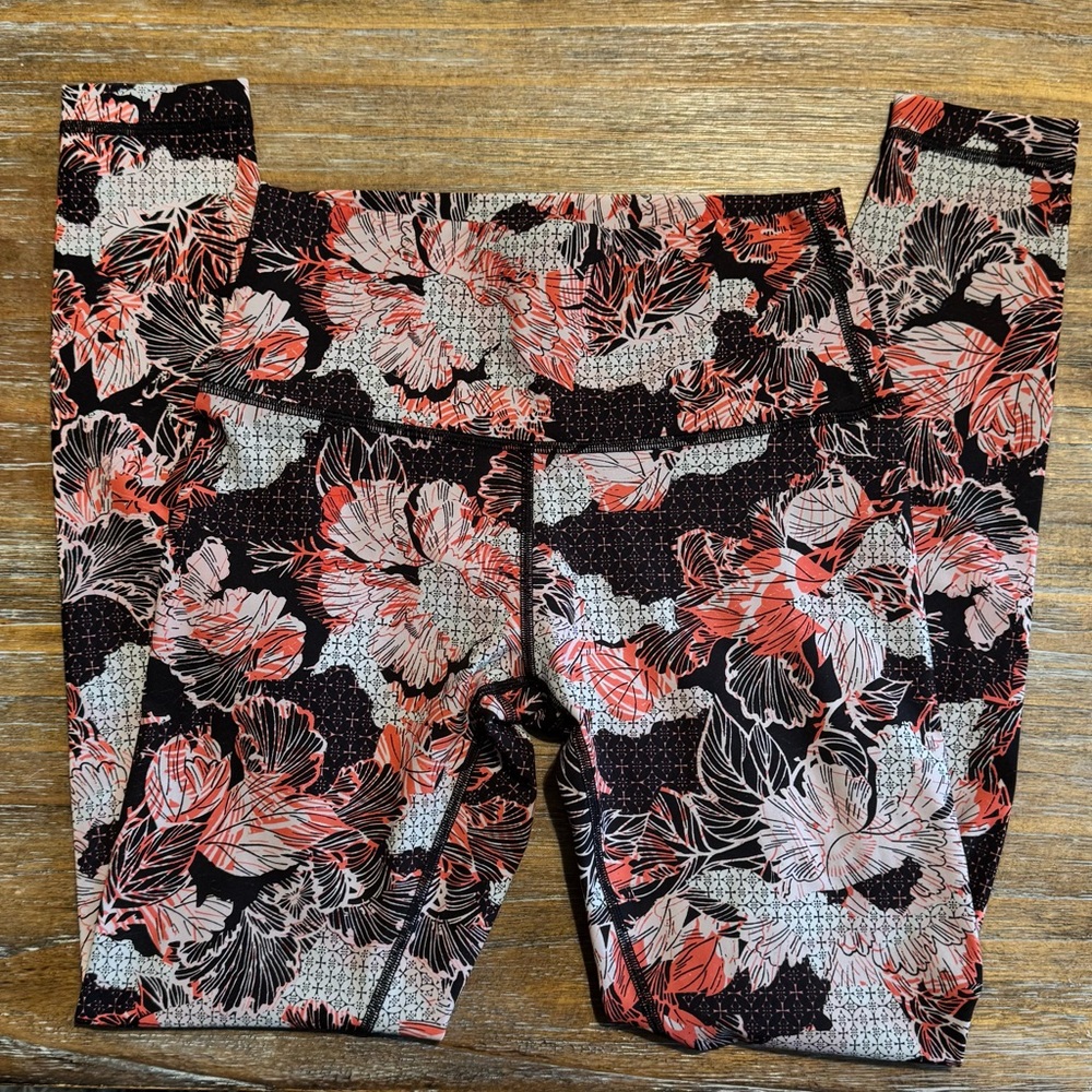 Lululemon Wunder Under High Rise Floral